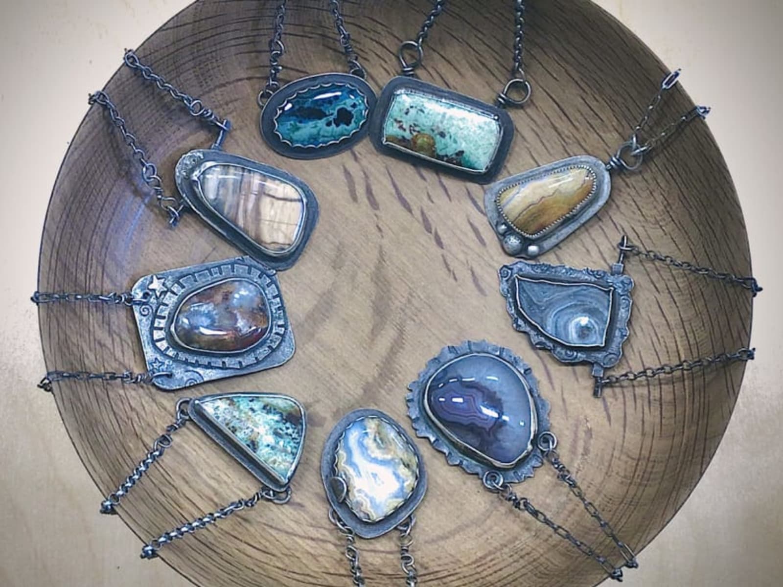 Handcrafted Silver and Stone Jewelry by Jeannine Rosenberg